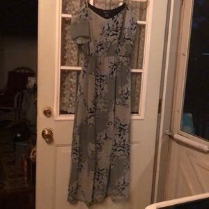 Long off the shoulder dress